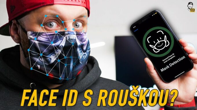 Jak nastavit FACE ID s ROUŠKOU na iPhonu? Odemykání se zakrytým obličejem!