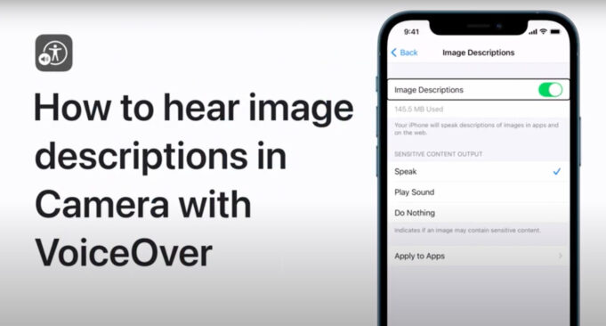 Apple návody – Jak slyšet popisy obrázků v aplikaci Fotoaparát na iPhonu a iPadu