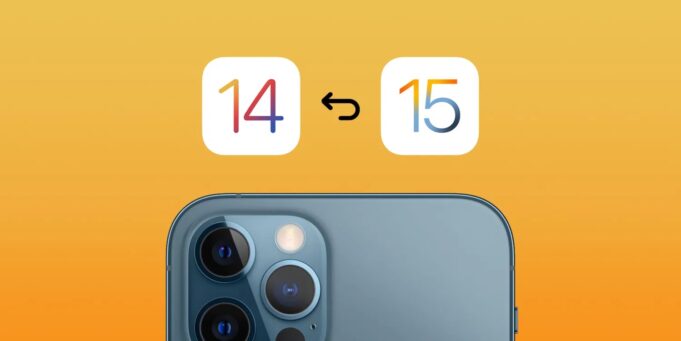 Návod – Jak přejít z iOS 15 na iOS 14