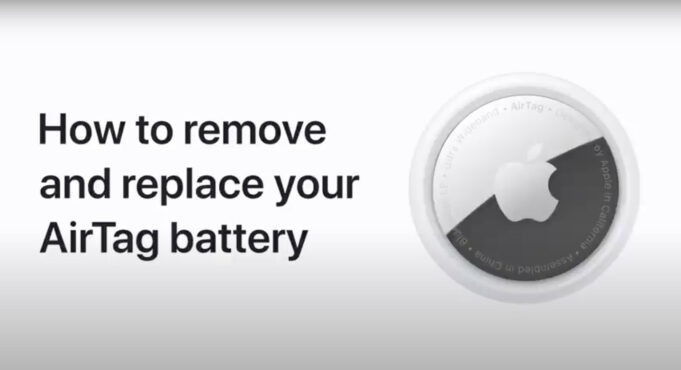 Apple návody – Jak vyjmout a vyměnit baterii v AirTagu