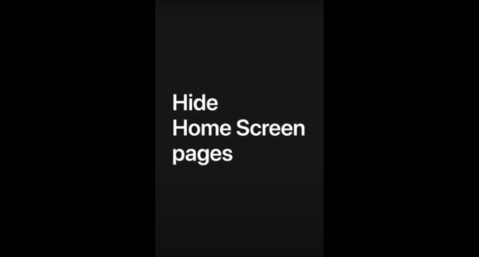 Apple návody – Jak skrýt stránky domovské obrazovky na vašem iPhonu