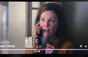 tvOS 15 obsahuje nový vzhled rozhraní integrovaného přehrávače videa na Apple TV