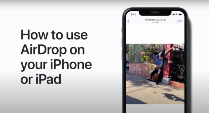 Apple návody – Jak používat AirDrop na iPhonu a iPadu