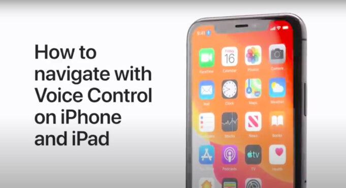 Apple návody – Jak používat Voice Control na iPhonu
