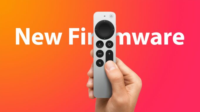 Apple vydal novou aktualizaci firmwaru pro ovladač Apple TV Remote