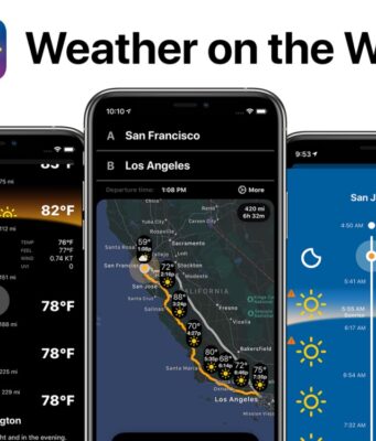 Aplikace pro sledování počasí Weather on the Way obdržela aktualizaci s několika novými funkcemi