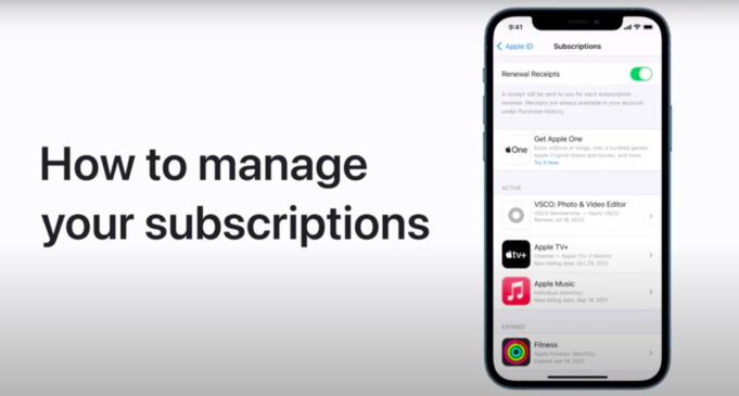 Apple návody – Jak spravovat předplatné na iPhonu, iPadu nebo iPodu touch