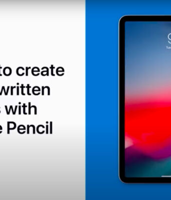 Apple návody – Jak vytvořit ručně psané poznámky s iPadem a Apple Pencil