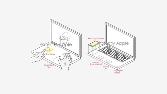 Americký úřad pro patenty udělil společnosti Apple patent na MacBook s virtuální klávesnicí