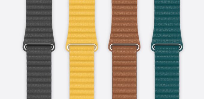 Apple přestal prodávat kožený řemínek, který byl původně představen s první generací Apple Watch