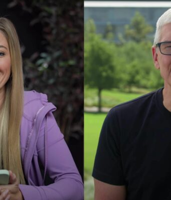 iJustine hovořila s Timem Cookem o nových produktech