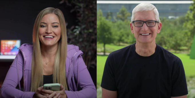 iJustine hovořila s Timem Cookem o nových produktech