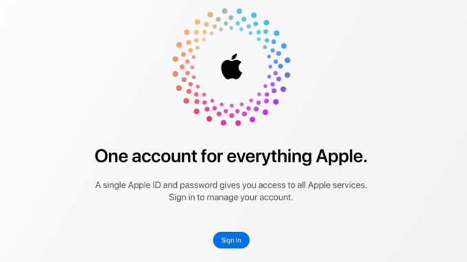 Apple přepracoval své webové stránky Apple ID a představil zcela nový vzhled