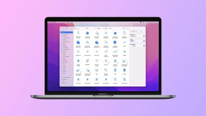 Aplikace SF Symbols byla aktualizována na verzi 3.1 s opravami chyb a novými symboly