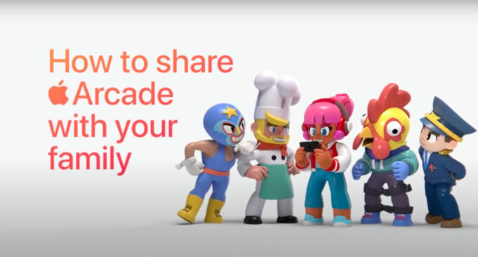 Apple návody – Jak sdílet hry ze služby Apple Arcade s rodinou