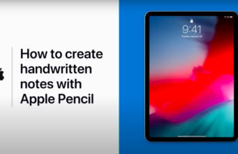 Apple návody – Jak vytvářet ručně psané poznámky na iPadu pomocí Apple Pencil