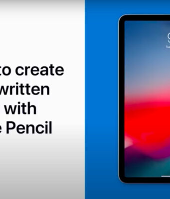 Apple návody – Jak vytvářet ručně psané poznámky na iPadu pomocí Apple Pencil