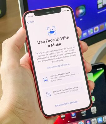 Návod – Jak nastavit odemykání iPhonu pomocí Face ID s rouškou