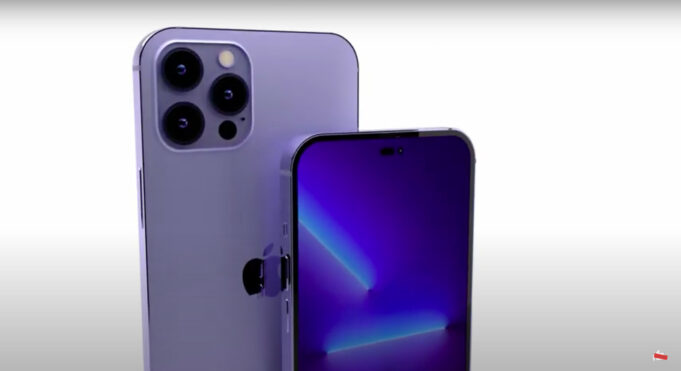 Koncept – iPhone 14 Pro a iPhone 14 Pro Max bez zářezu a s vylepšeným fotoaparátem