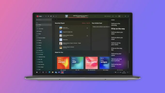 Cider je nový open source klient Apple Music pro Windows, Linux a dokonce i macOS