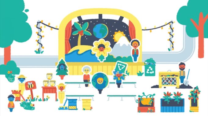 Aplikace Pok Pok Playroom obdržela další aktualizaci, tentokrát ke Dni Země