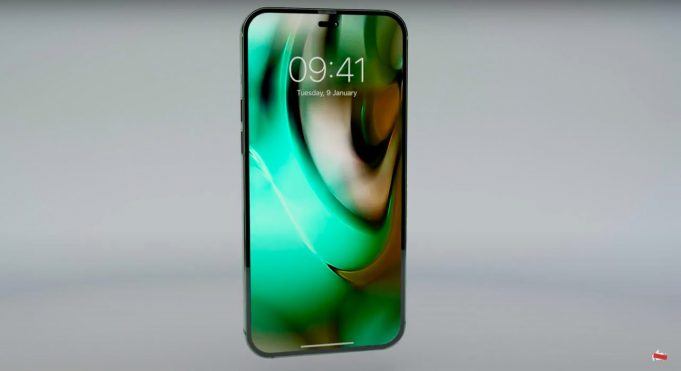 Koncept – iPhone 14 Pro s novým designem a v nových barvách