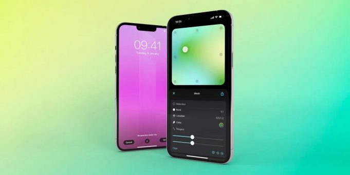 Díky nové aplikaci „Acrylic“ si můžete vytvářet vlastní tapety pro zařízení iOS a macOS