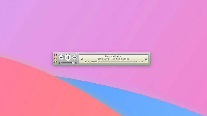„Music MiniPlayer“ kopíruje design klasického iTunes přehrávače pro Mac, ale s několika dalšími funkcemi