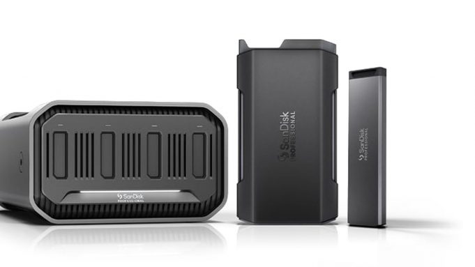 Western Digital představil systém SanDisk Professional PRO-BLADE Modular zaměřený na tvůrce