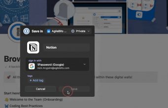 Aplikace 1Password obsahuje novou funkci, která vám pomůže sledovat, jakou službu jste používali