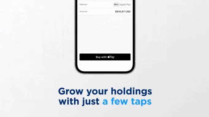 V aplikaci Crypto․com můžete nakupovat kryptoměnu bezpečně pomocí Apple Pay