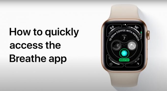 Apple návody – Jak přidat komplikaci Dýchání do ciferníku Apple Watch