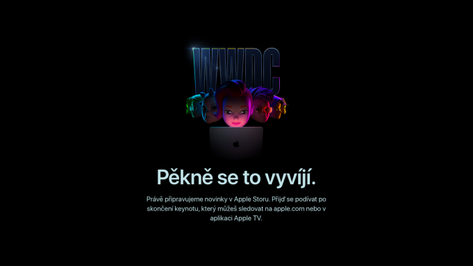 Internetový obchod společnosti Apple má odstávku před hlavní událostí WWDC