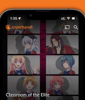 Aplikace Crunchyroll obdržela aktualizaci, která přináší podporu ProMotion