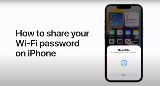 Apple návody – Jak sdílet heslo k Wi-Fi