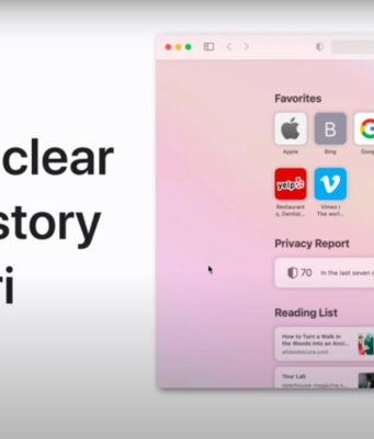 Apple návody – Jak vymazat historii v Safari na Macu