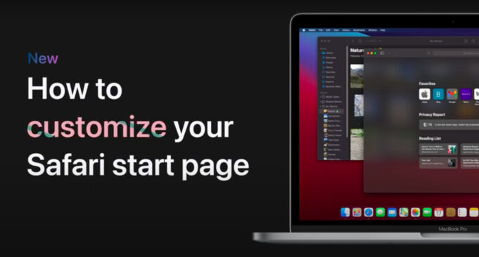 Apple návody – Jak si přizpůsobit úvodní stránku Safari na Macu