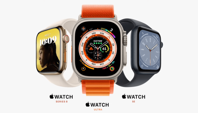 Nové Apple Watch mají stejné CPU jako Apple Watch Series 6 a Series 7