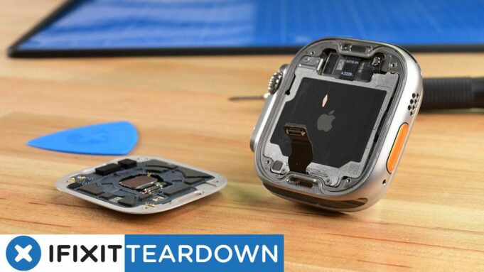 Společnost iFixit sdílela teardown Apple Watch Ultra, jak vypadají uvnitř?