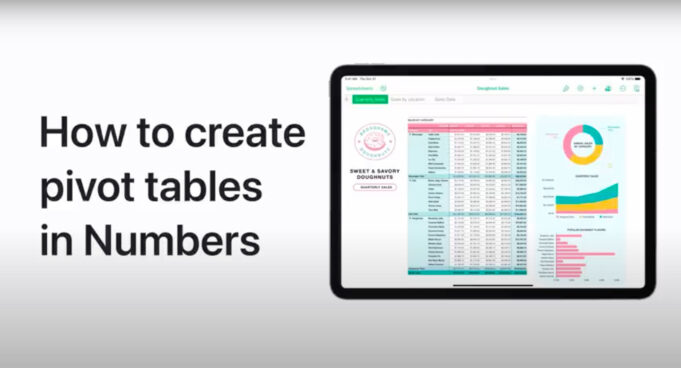 Apple návody – Jak vytvořit kontingenční tabulky v aplikaci Numbers na iPhonu a iPadu