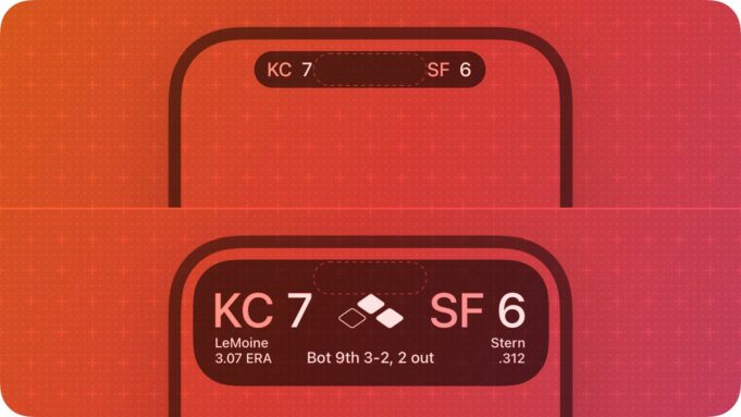 Uživatelé iPhonu 14 Pro a 14 Pro Max budou moci pomocí Dynamic Island sledovat dvě živé aktivity