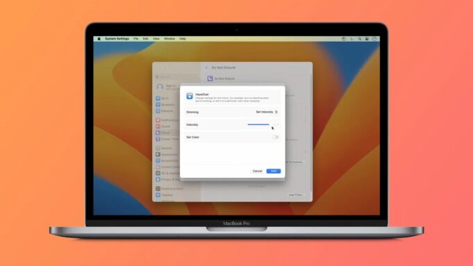 Aplikace HazeOver obdržela aktualizaci s podporou pro macOS Ventura, zkratek a dalších