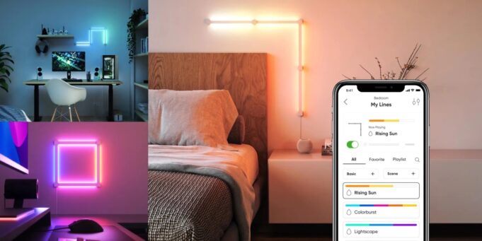 Společnost Nanoleaf vydala nová modulární světla „Lines Squared“ s podporou HomeKit
