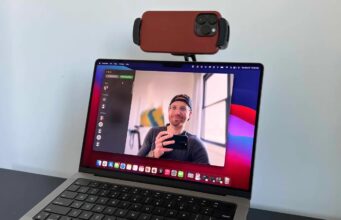 Držák HoverBar Duo je skvělý doplněk pro připevnění vašeho iPhonu k Macu