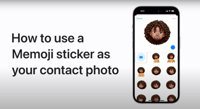 Apple návody – Jak používat Memoji jako fotografii kontaktu na iPhonu