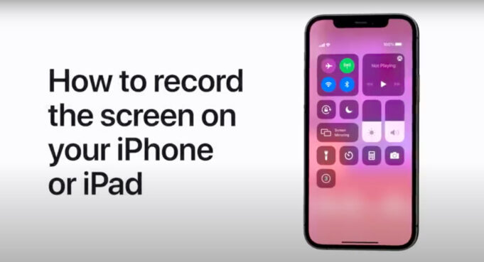Apple návody – Jak vytvořit záznam obrazovky na iPhonu nebo iPadu