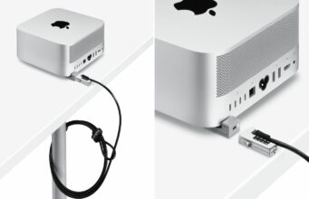 Apple začal prodávat sadu Kensington pro Mac Studio se vším potřebným k upevnění počítače ke stolu