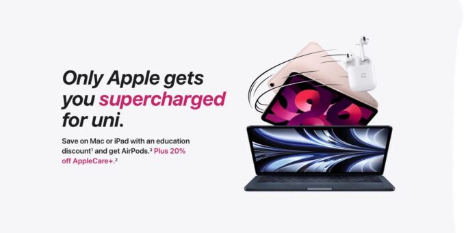 Apple v rámci Promo akce Zpátky do školy opět nabízí studentům AirPods zdarma