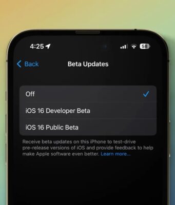 Návod – Jak zapnout beta verze iOS na iPhonu s iOS 16.4 a novějším