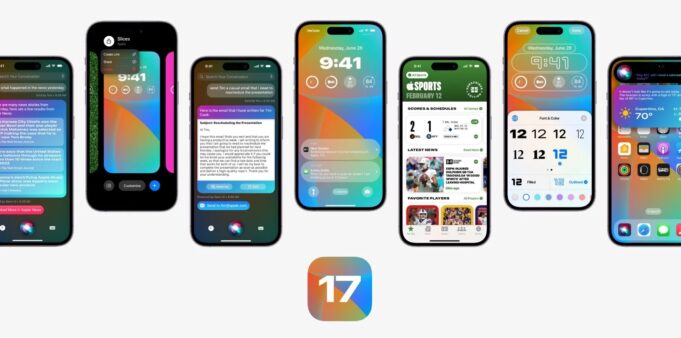 Koncept – iOS 17 s vylepšenou zamykací obrazovkou, novou aplikací Siri a další